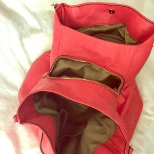 Coach coral luxury purse